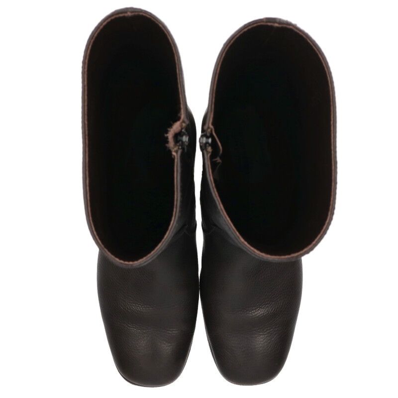 ボッテガヴェネタ 438267 サイドジップレザーブーツ メンズ 41 ※12/28