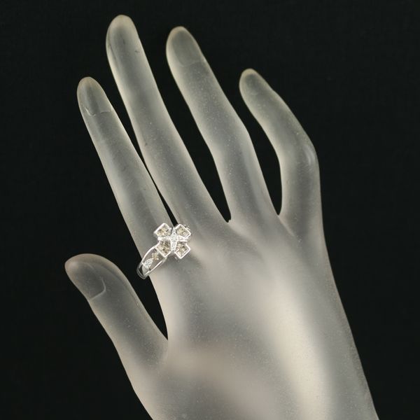 レ・エッセンシャル リング ブラウン&クリア ダイヤ ダイヤモンド