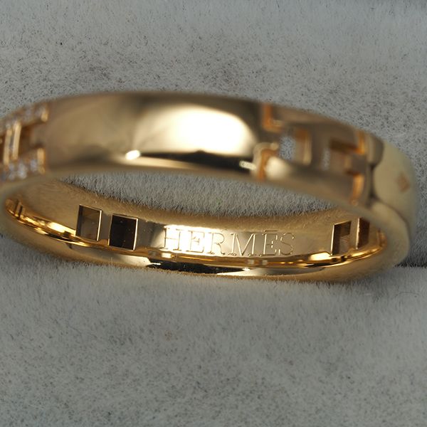 エルメス リング ダイヤ ダイヤモンド エヴァーヘラクレス 51号 K18YG