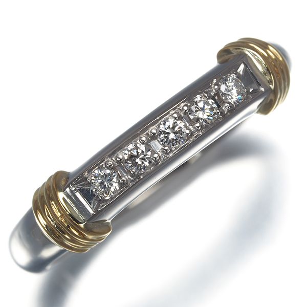 美品 Christian Dior ディオール リング K18YG PT900 美品 Christian Dior ディオール リング K18YG PT900 - メルカリ