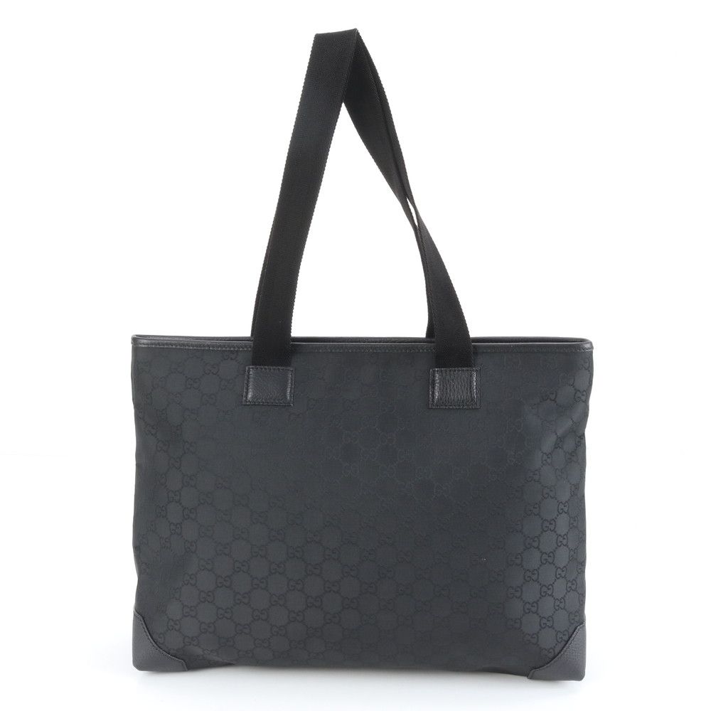 w*a様 GUCCI ●ナイロン レザー 本革●ショルダー バッグ●黒●イタリア w*a様 GUCCI ○ナイロン レザー 本革○ショルダー バッグ○黒○