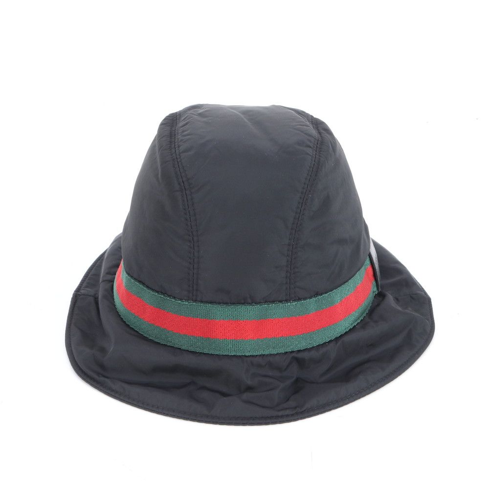 GUCCI バケットハット シェリーライン 帽子 XL 極美品 グッチ シェリー ライン バケット ハット バケハ 帽子