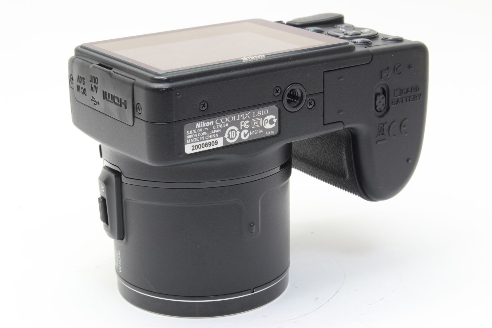 美品 Nikon デジタルカメラ COOLPIX L810 ブラック Amazon | Nikon デジタルカメラ COOLPIX (クールピクス) L810 ブラック