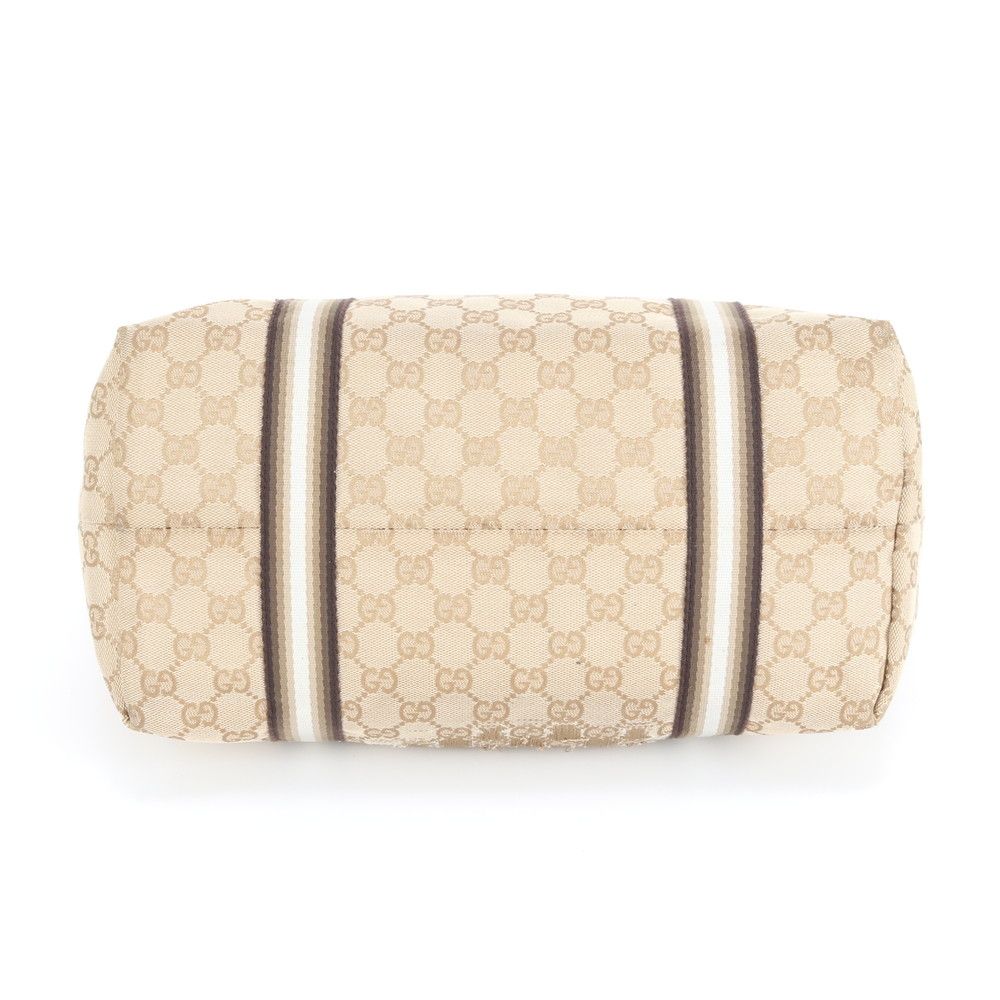 グッチ GG キャンバス チャーム付 139260 レザー トート バッグ 肩掛け