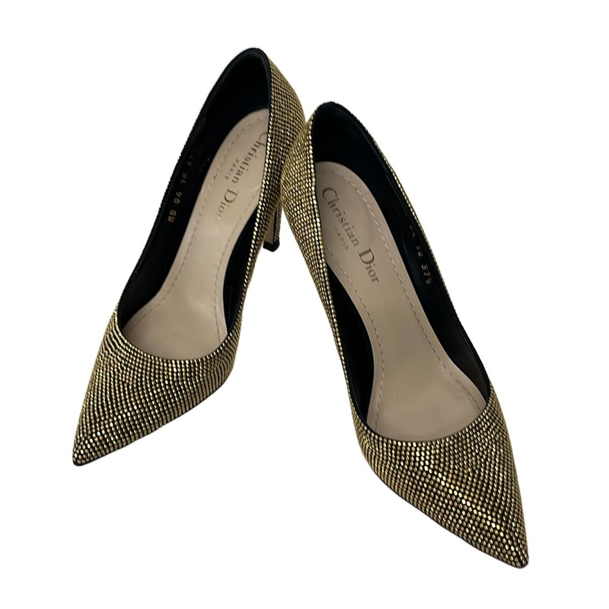 クリスチャンディオール パンプス 37 1/2 ロゴグラム クリスチャンディオール パンプス 37 1/2 ロゴグラム クリスチャン