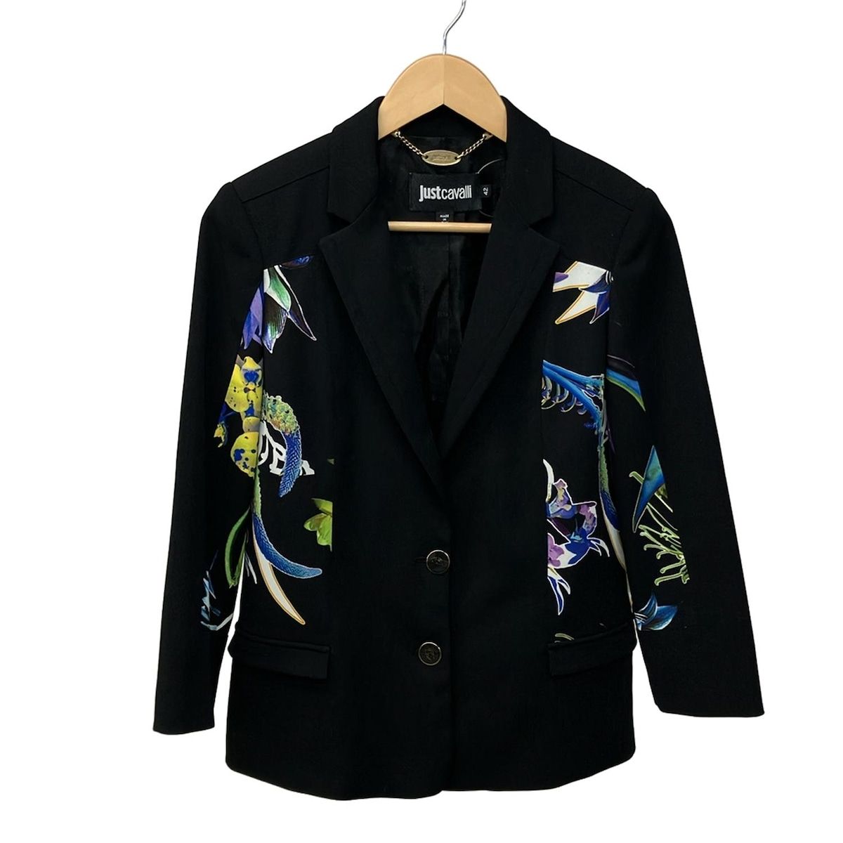 JUST cavalli(ジャストカヴァリ) ジャケット サイズ42 M レディース