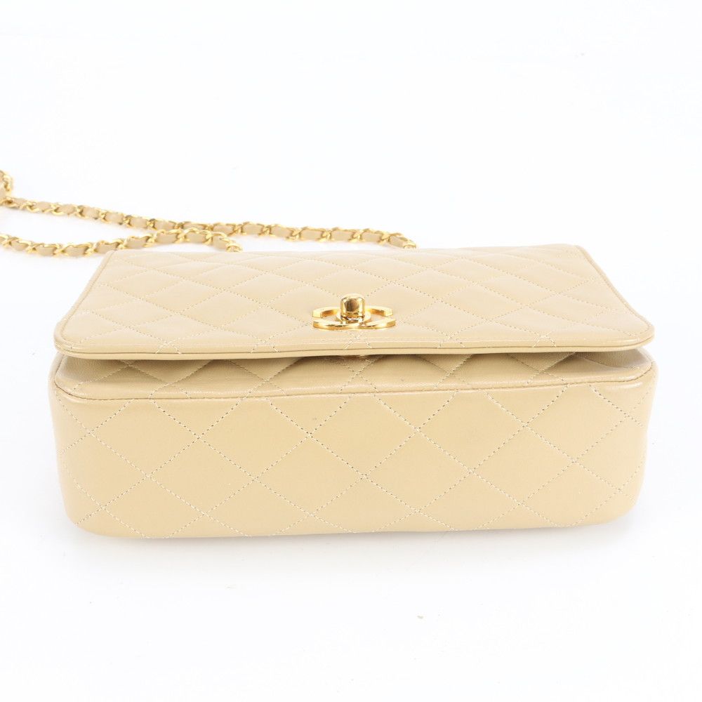 極美品 シャネル シリアルシール付 マトラッセ レザー チェーン