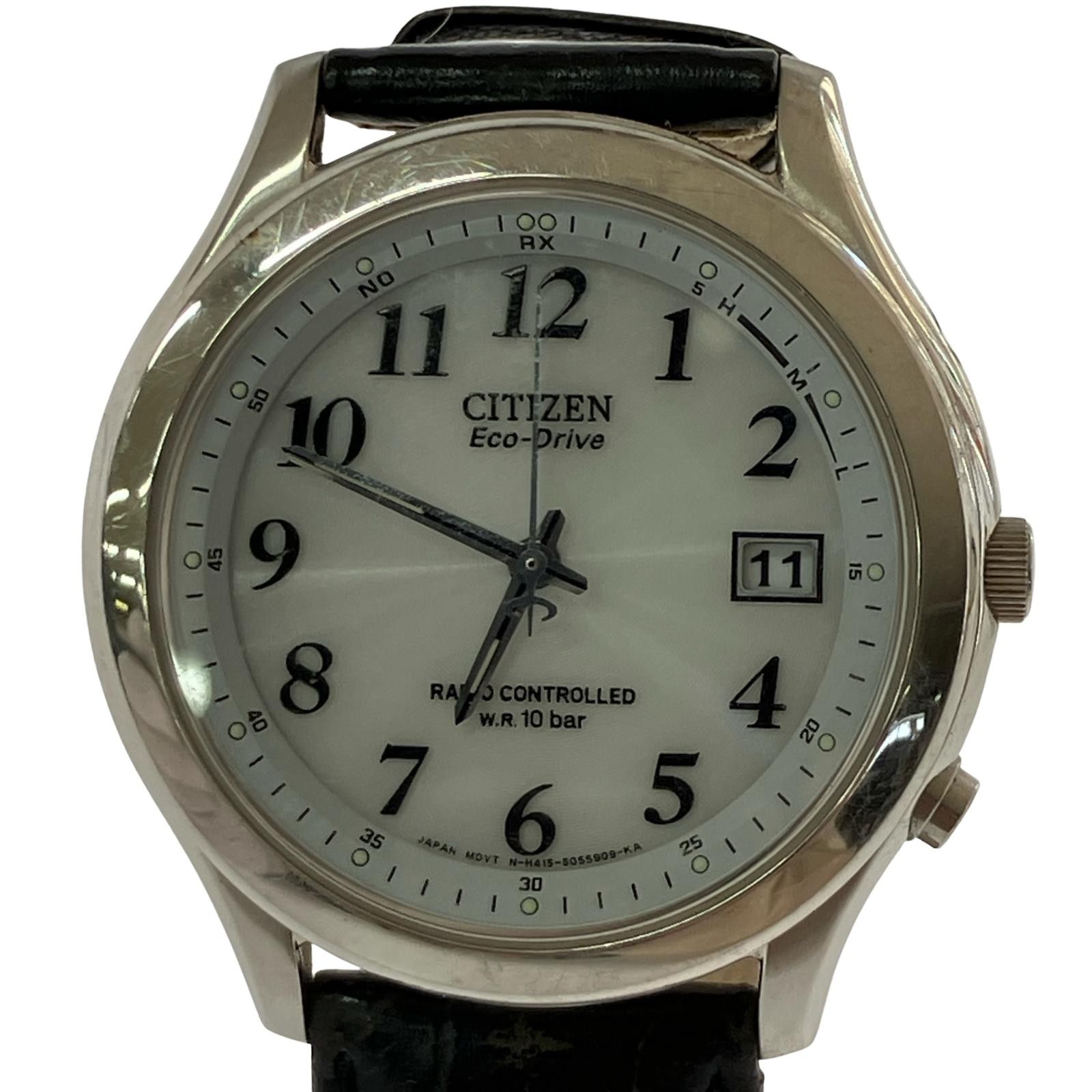 シチズン H415-S033012 CITIZEN エコドライブ Eco-Drive 訳あり・稼働 