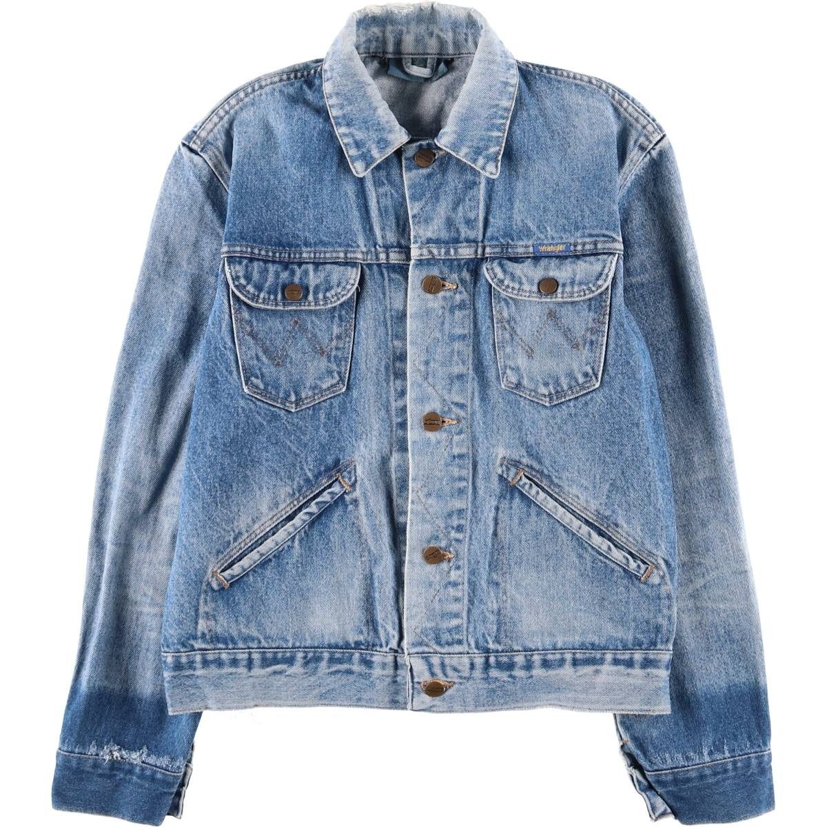 古着 90年代 ラングラー Wrangler デニムジャケット メンズS相当 