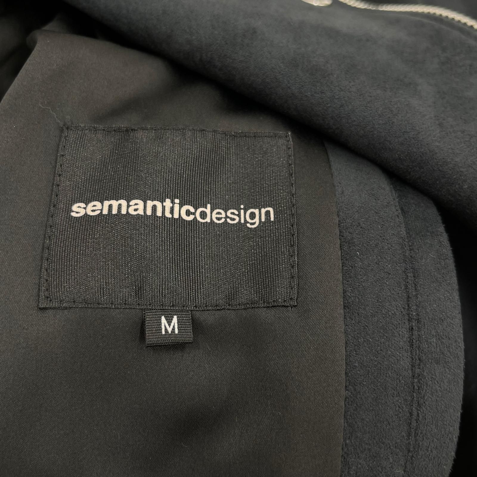semanticdesign セマンティックデザイン フェイクスエード ライダース semanticdesign セマンティックデザイン フェイクスエード ライダース