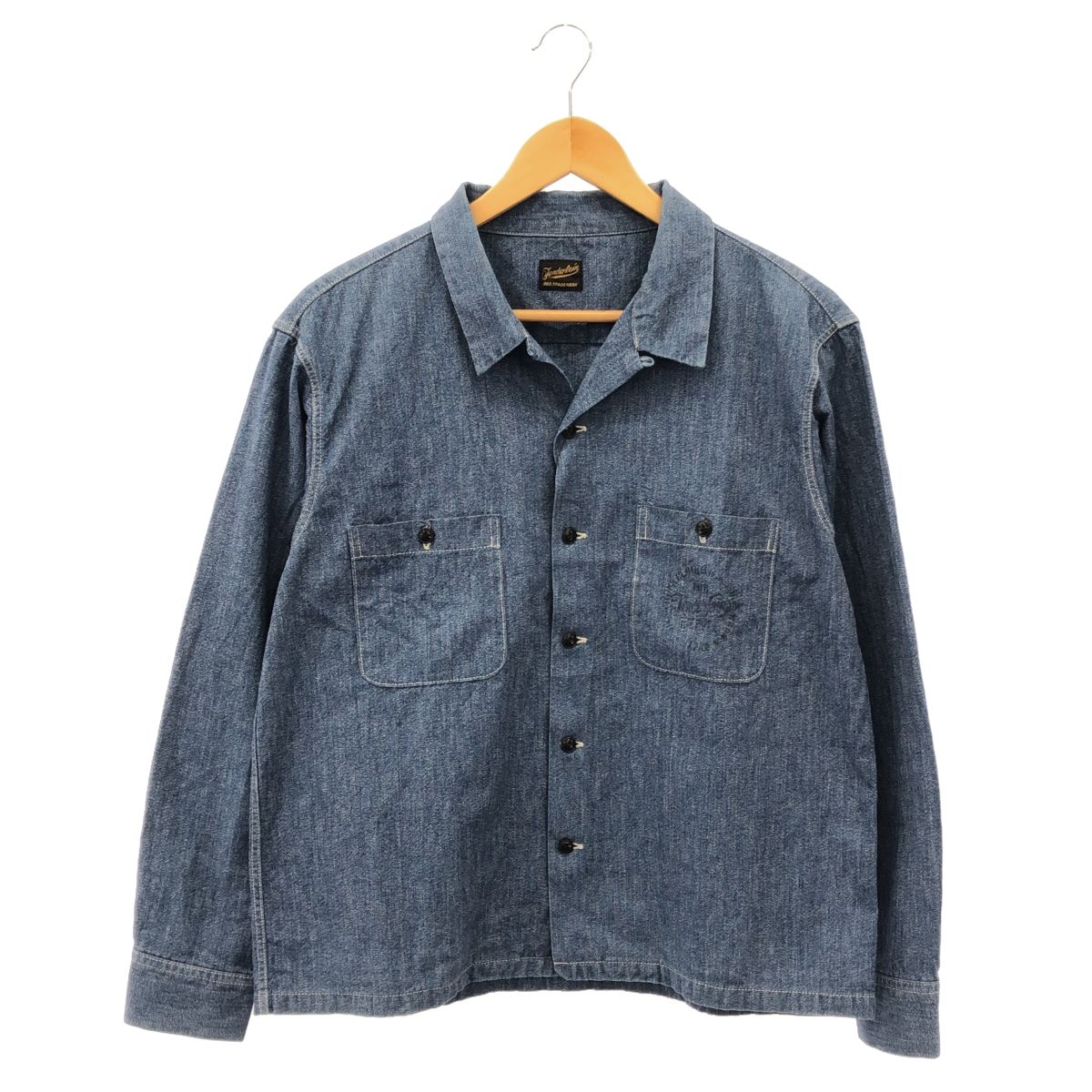 TENDERLOIN テンダーロイン サイズS オープンカラーシャツ 長袖 日本製