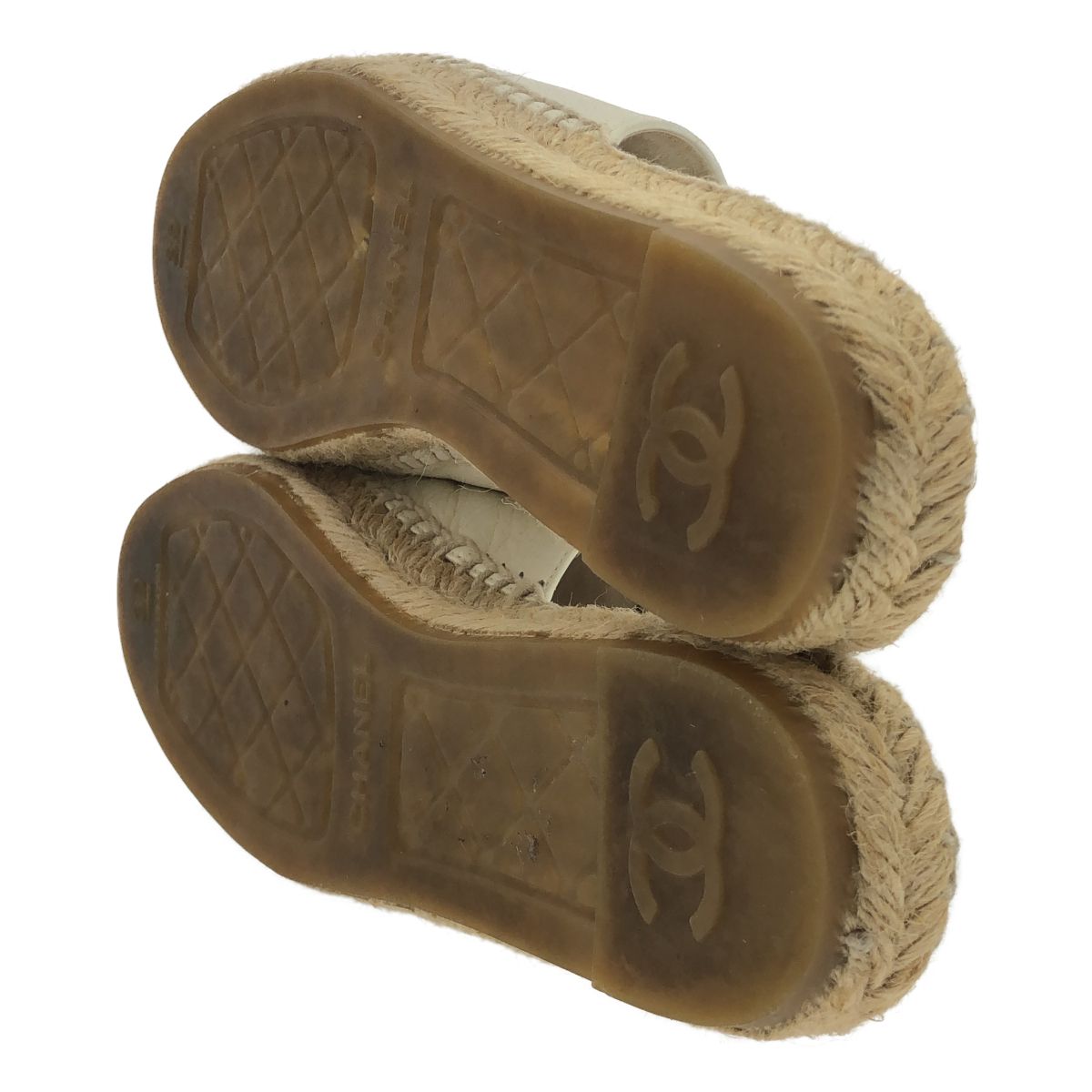 CHANEL シャネル エスパドリーユ ESPADRILLES サンダル ココマーク 39