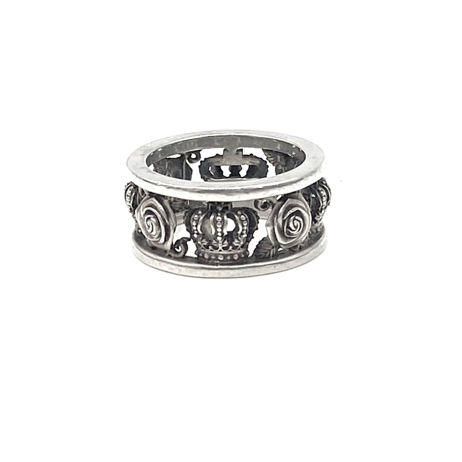 Justin Davis バラモチーフ シルバーリング Justin Davis ジャスティンデイヴィス 指輪 リング 花 フラワー バラ