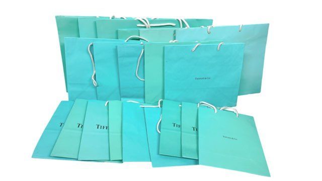 ティファニー 紙袋 20枚セット ショッパー袋 ショッパー TIFFANY