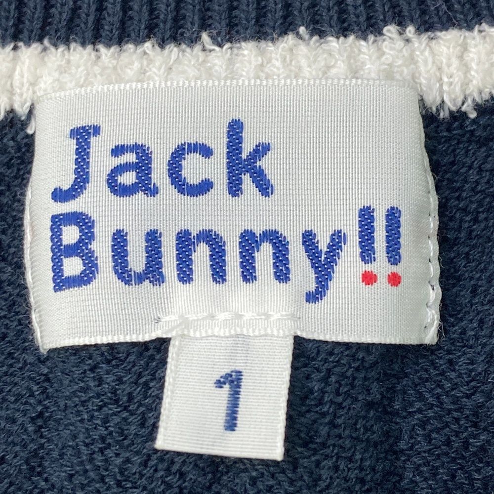 【美品】ジャックバニー　Vネックニット5  L相当 楽天市場】vネック セーター メンズ（ブランドジャックバニー バイ