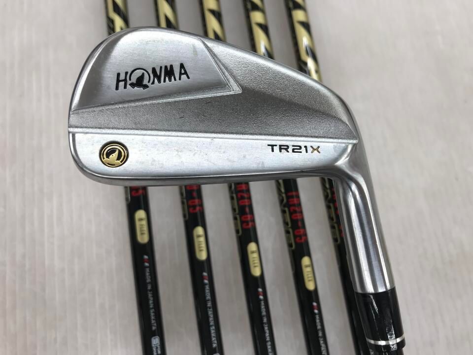 ホンマゴルフ TOUR WORLD TR21X VIZARD TR20-65 Rフレックス アイアン