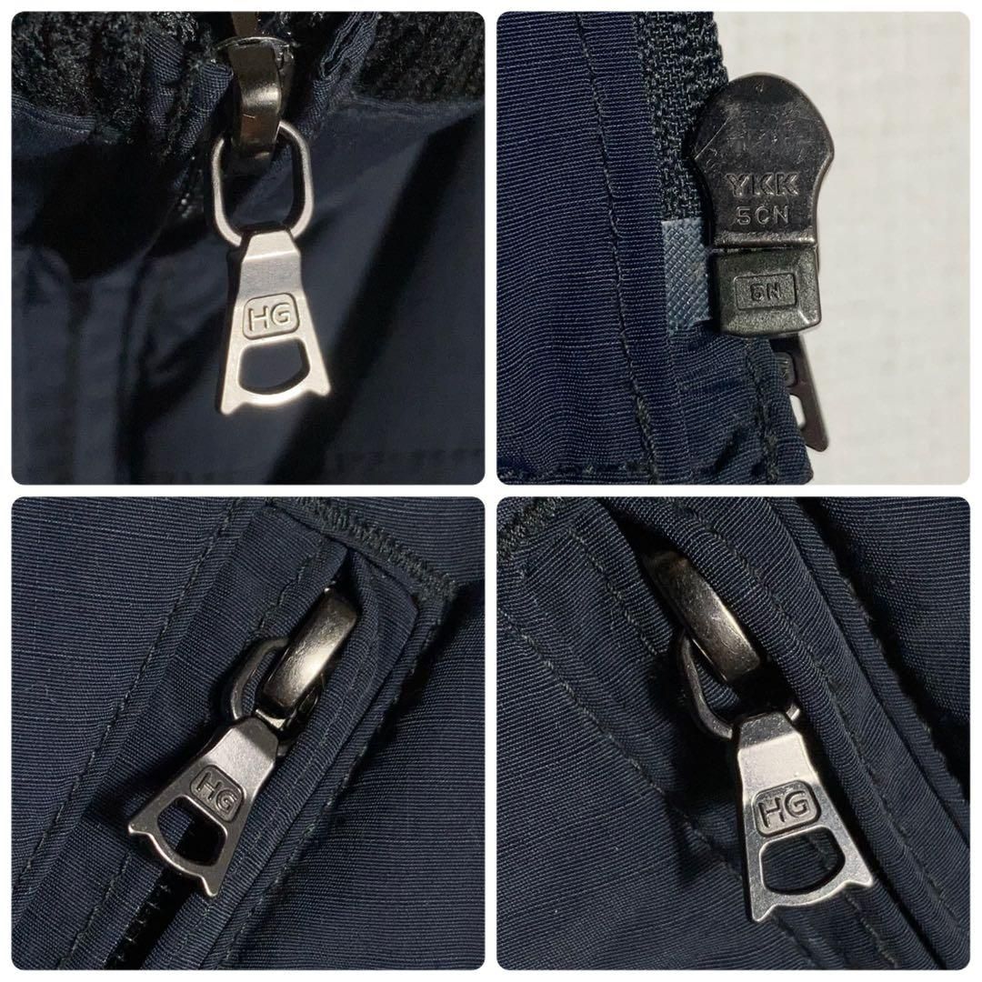 美品】HYSTERIC GLOMER ボンバージャケット 刺繍 紺 L