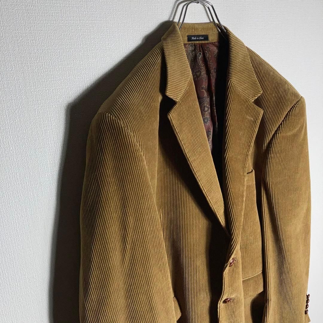 美品】RALPH LAUREN テーラードジャケット コーデュロイ ペイズリー 
