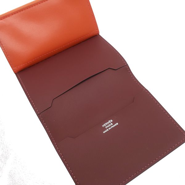 エルメス HERMES 二つ折り財布 マンハッタン コイン カードケース