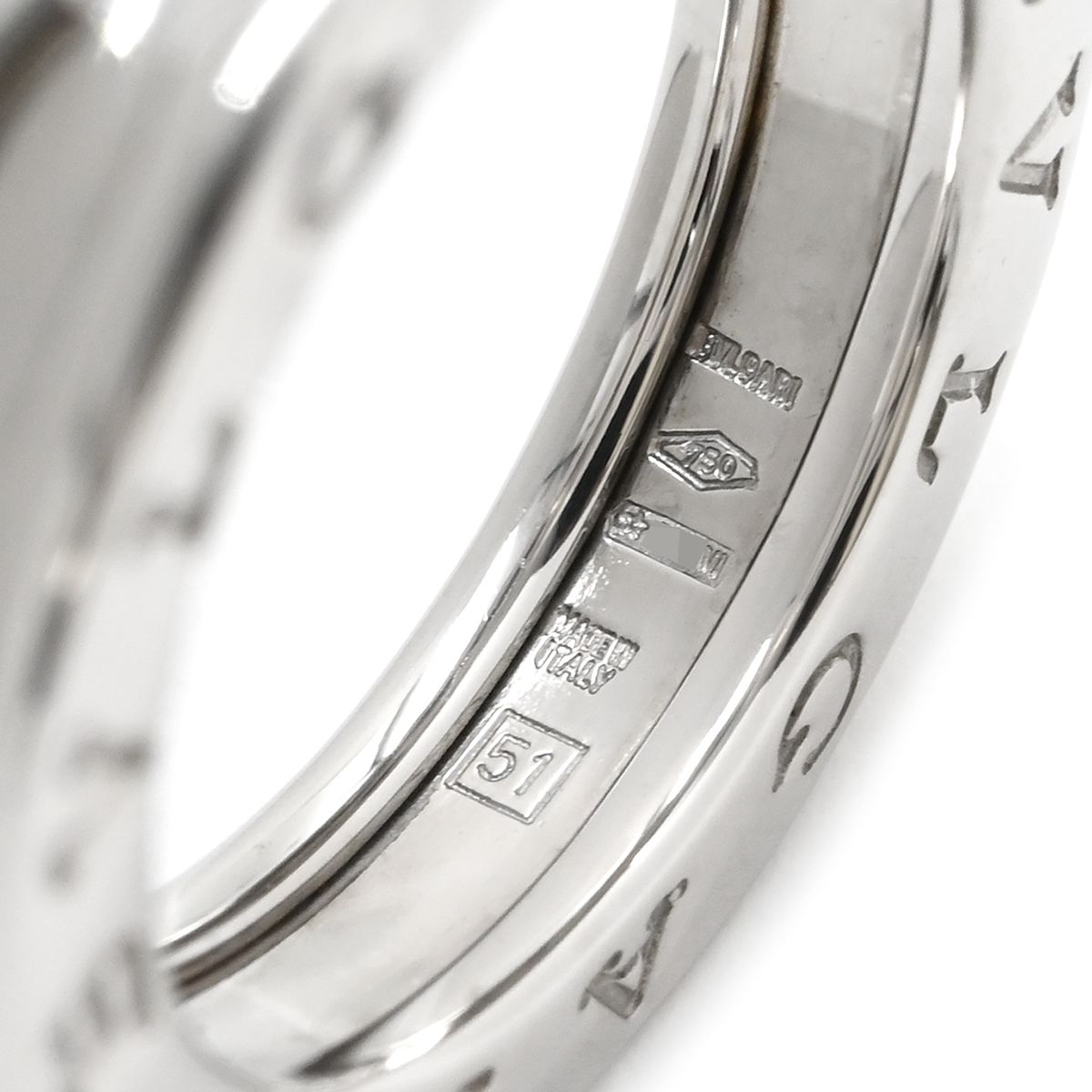ブルガリ BVLGARI リング 指輪 ビーゼロワン B-zero1 リング XS 