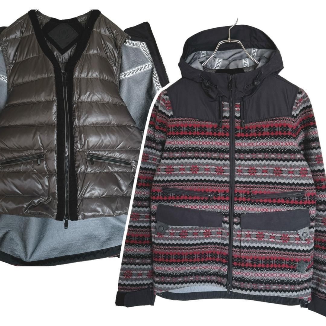 MONCLER W BEARCAT 3WAYノルディックニット - メルカリ