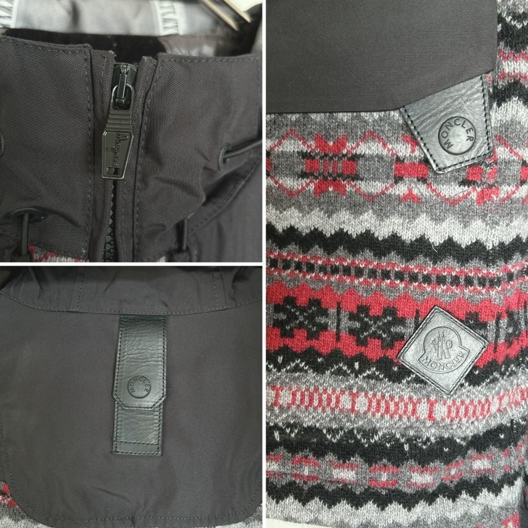 MONCLER W BEARCAT 3WAYノルディックニット - メルカリ
