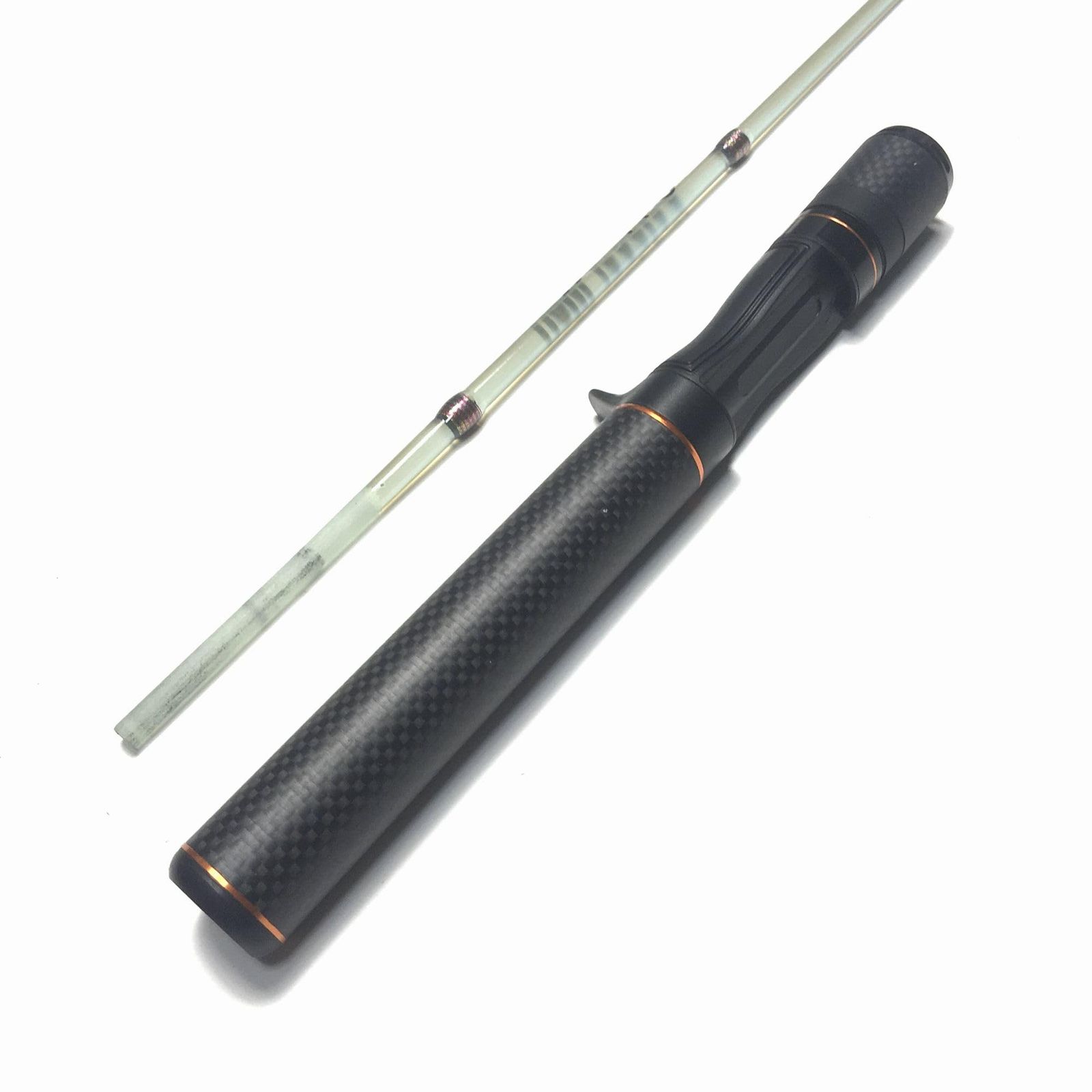 グラスファイバー 4.2ft ベイトロッド 2ピース (XUL) エクストラ