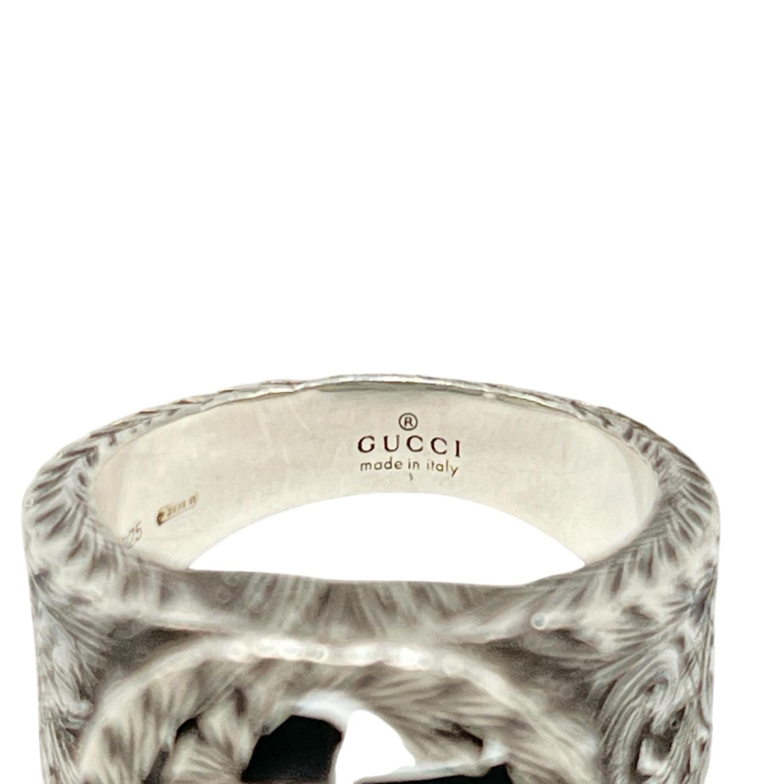 グッチ GUCCI リング・指輪 インターロッキングG アラベスク シルバー