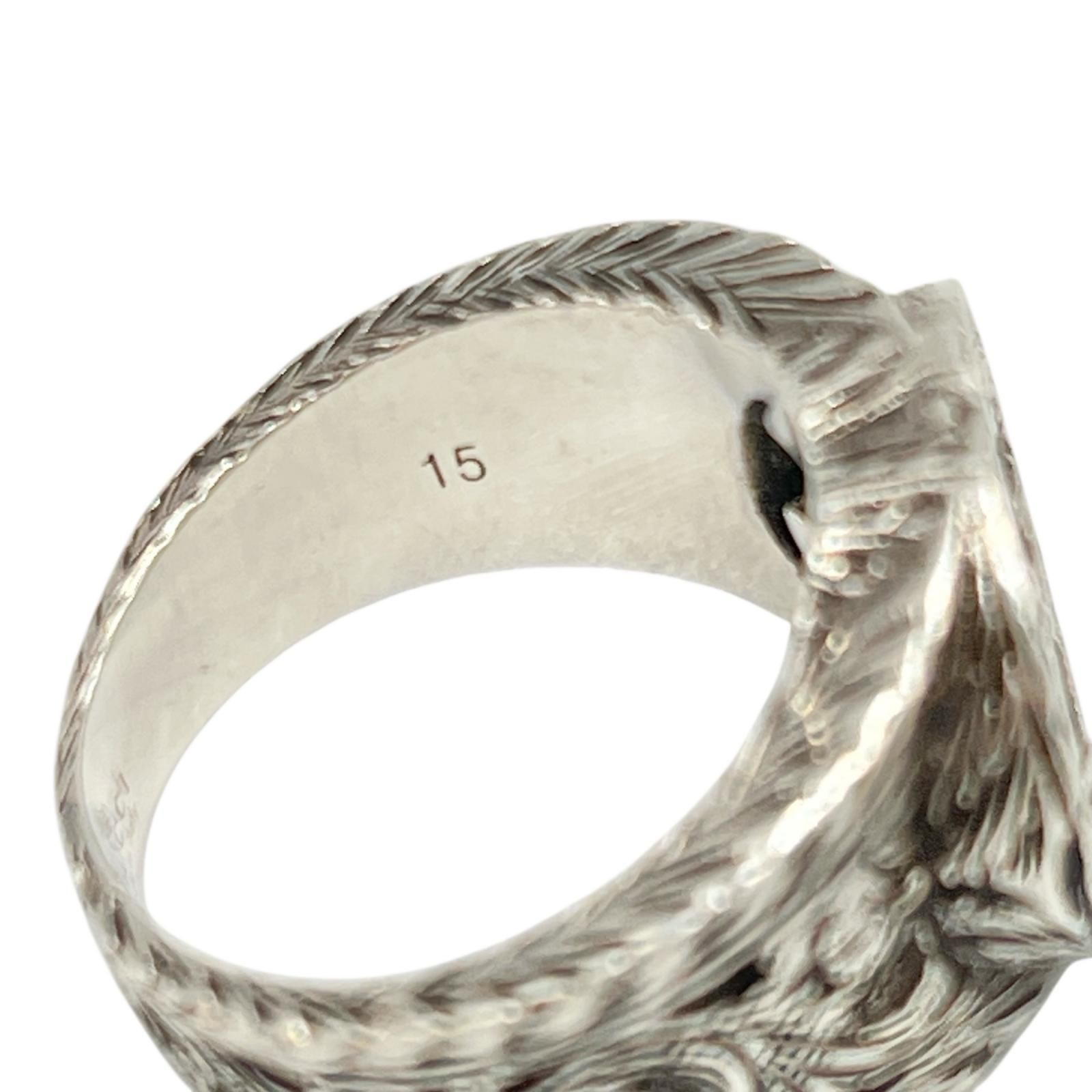 グッチ GUCCI リング・指輪 インターロッキングG アラベスク シルバー