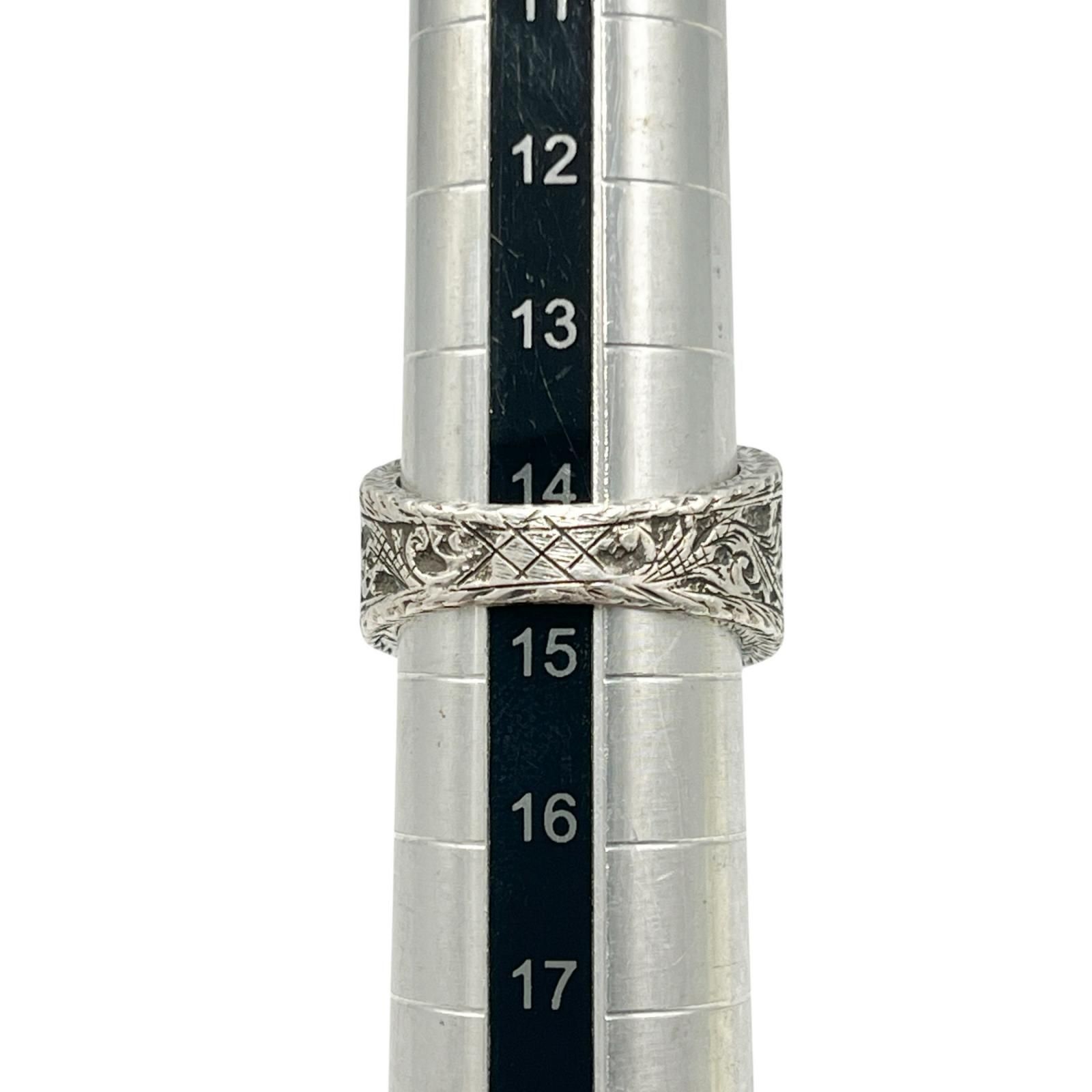 やっすん様 ＃25 24号 アラベスク インターロッキング 指輪 シルバー やっすん様 ＃25 24号 アラベスク インターロッキング 指輪 シルバー