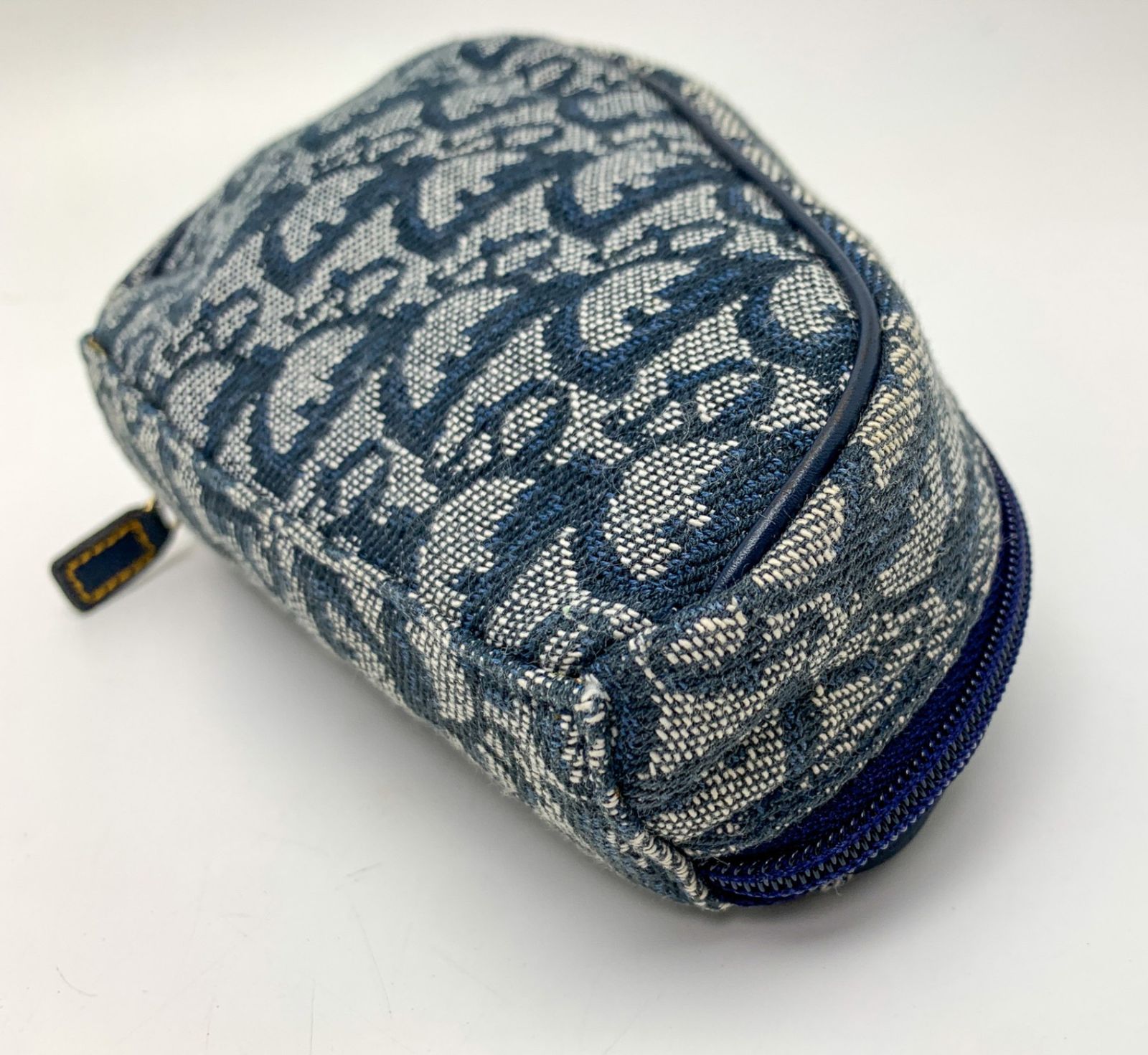 極美品♡ Dior　サドルポーチ トロッター D金具 小物入れ コスメ ネイビー Dior - □新品同様□ ChristianDior クリスチャンディオール