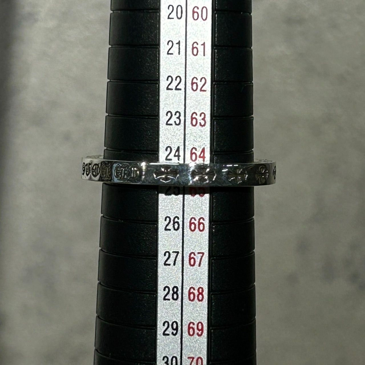 新品未使用 Chrome Hearts クロムハーツ 24.5号 スペーサーリング 3mm