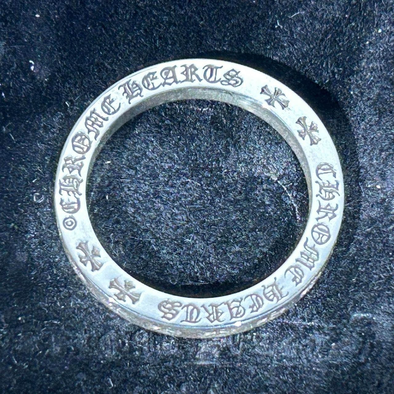 CHROME HEARTSスペーサーリング3mm HONG KONG刻印香港限定 CHROME HEARTSスペーサーリング3mm HONG KONG刻印香港限定