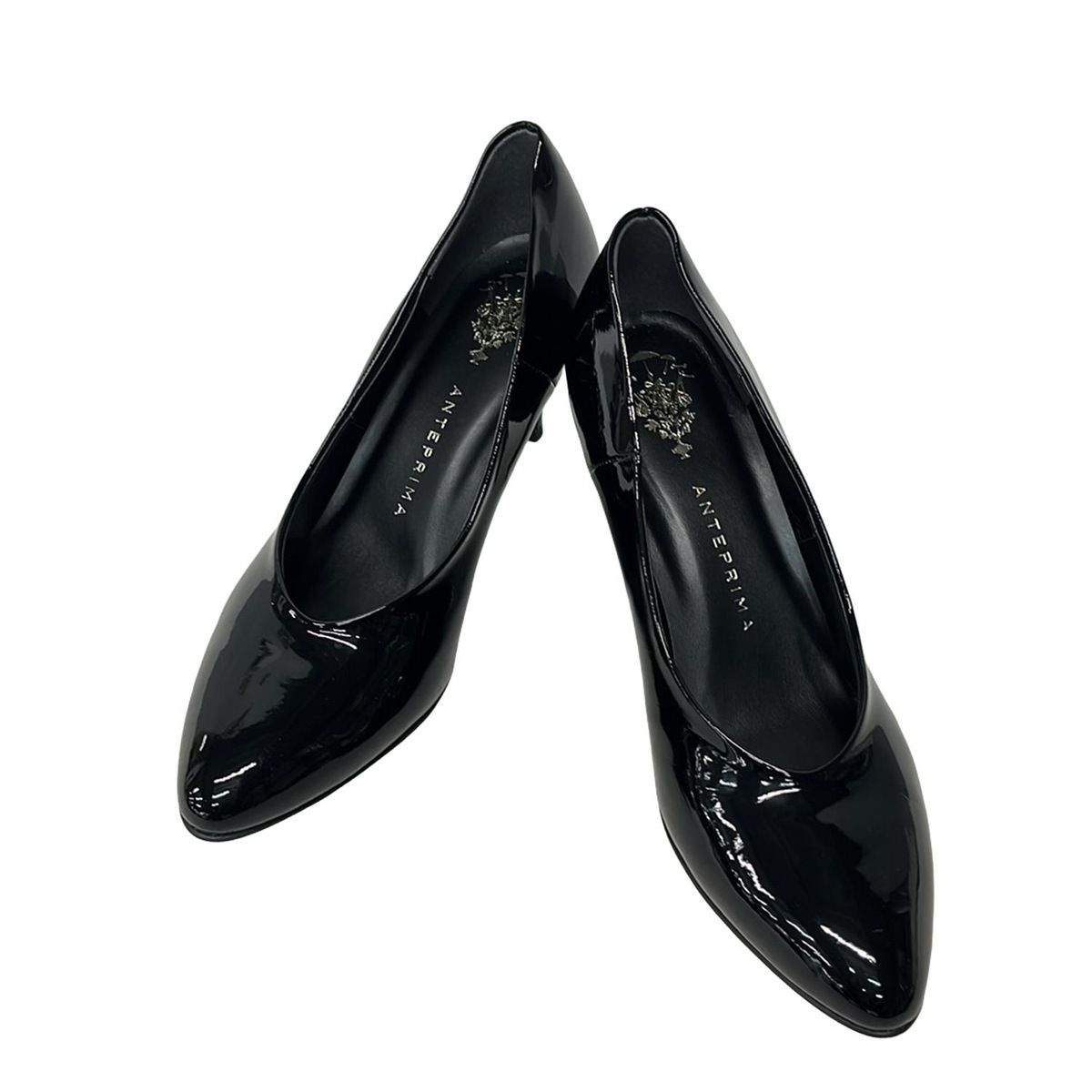 ANTEPRIMA(アンテプリマ) パンプス 24 1/2 レディース - 黒 レザー
