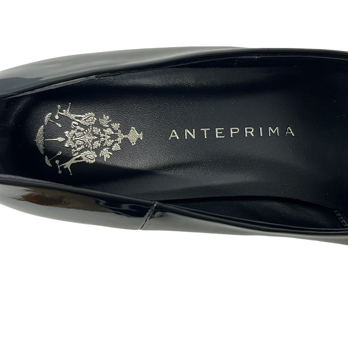 ANTEPRIMA(アンテプリマ) パンプス 24 1/2 レディース - 黒 レザー