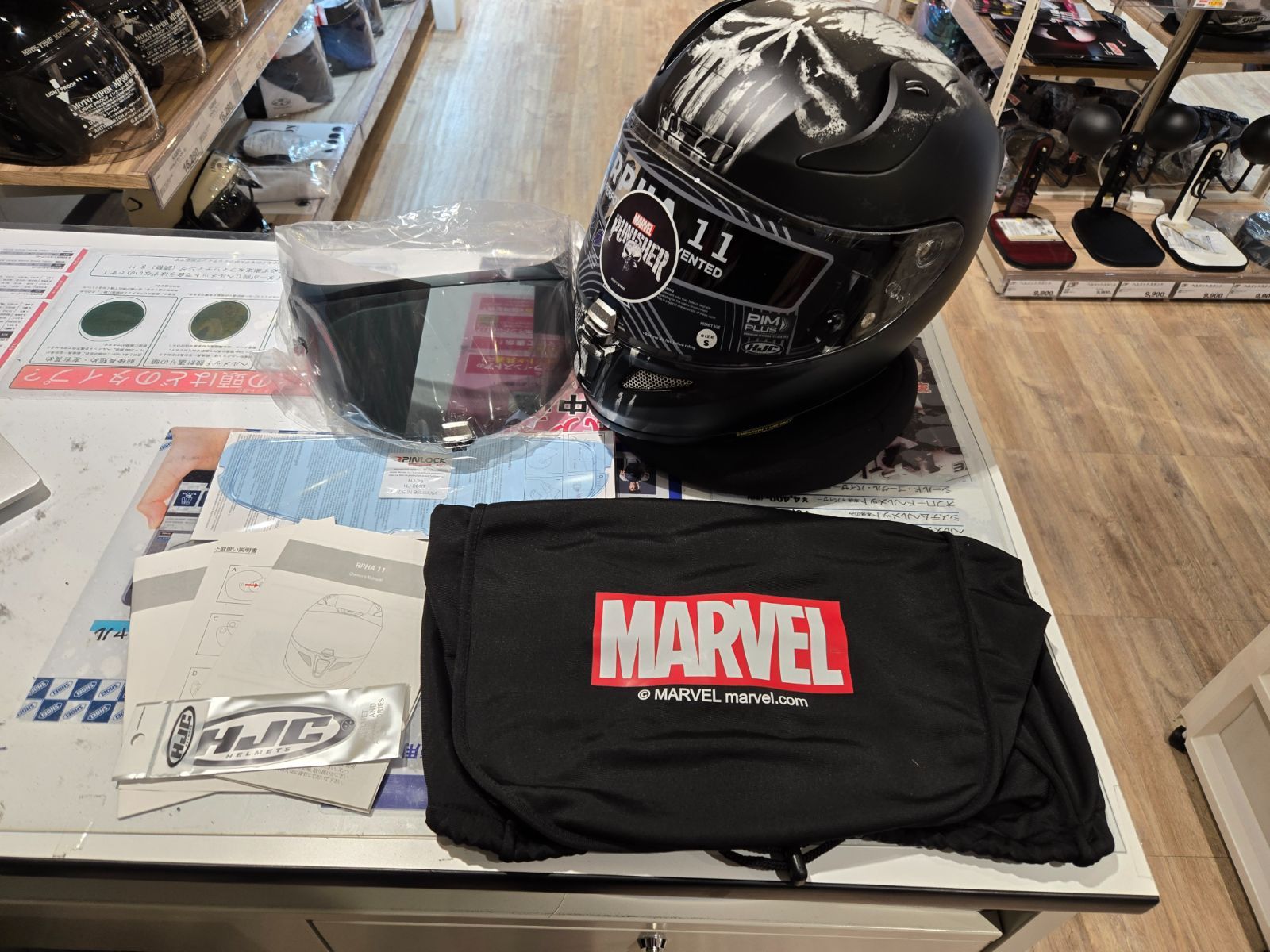HJC】MARVEL RPHA11 パニッシャー【Sサイズ】 - メルカリ