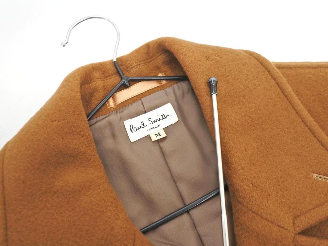Paul Smith ポールスミス ウール混 ダブル コート sizeM/ベージュ