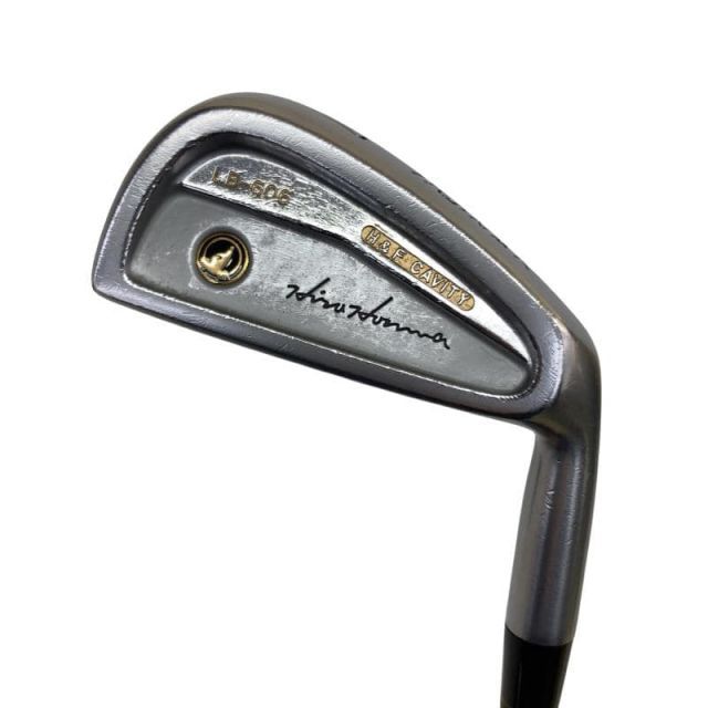 中古】 本間ゴルフ LB-606 黒七宝 8S アイアンセット IR 2S GRAPHITE