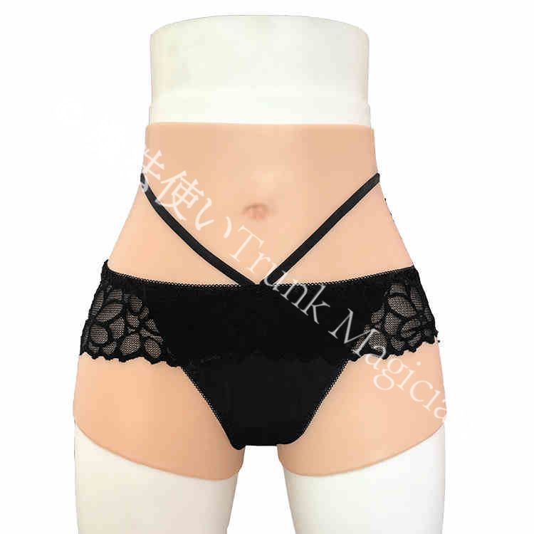 【新品未使用】シリコンパンツ 女装パンツ 肌触り 男性下着 シリコン 男性用下着 大事な部位付き 挿入可能 美尻 仮装 ショーツ式 女装コスプレ 女装パーティー 変装 CZH1224P180