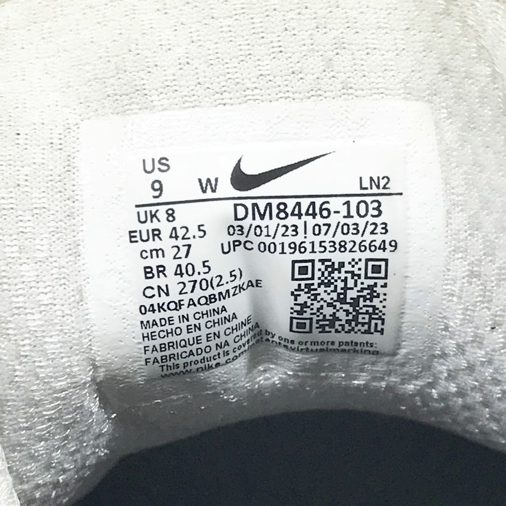 NIKE GOLF ナイキゴルフ DM8446-103 AIR ZOOM INFINITY ホワイト系 27