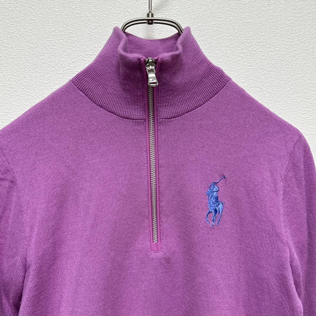 POLO GOLF RALPH LAUREN 防風 ハイネックハーフジップニット - メルカリ