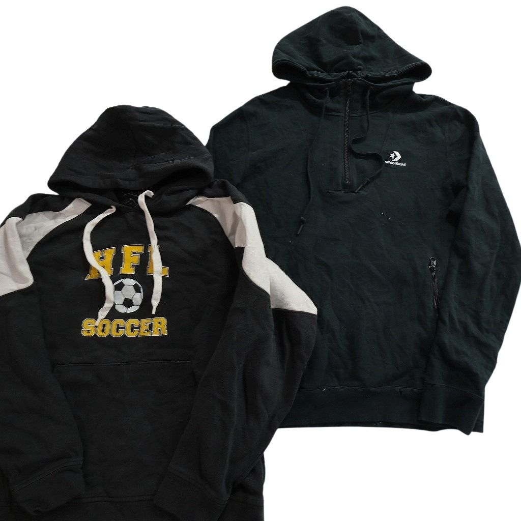 古着卸 まとめ売り カラー パーカー スウェット 7枚セット (メンズ M