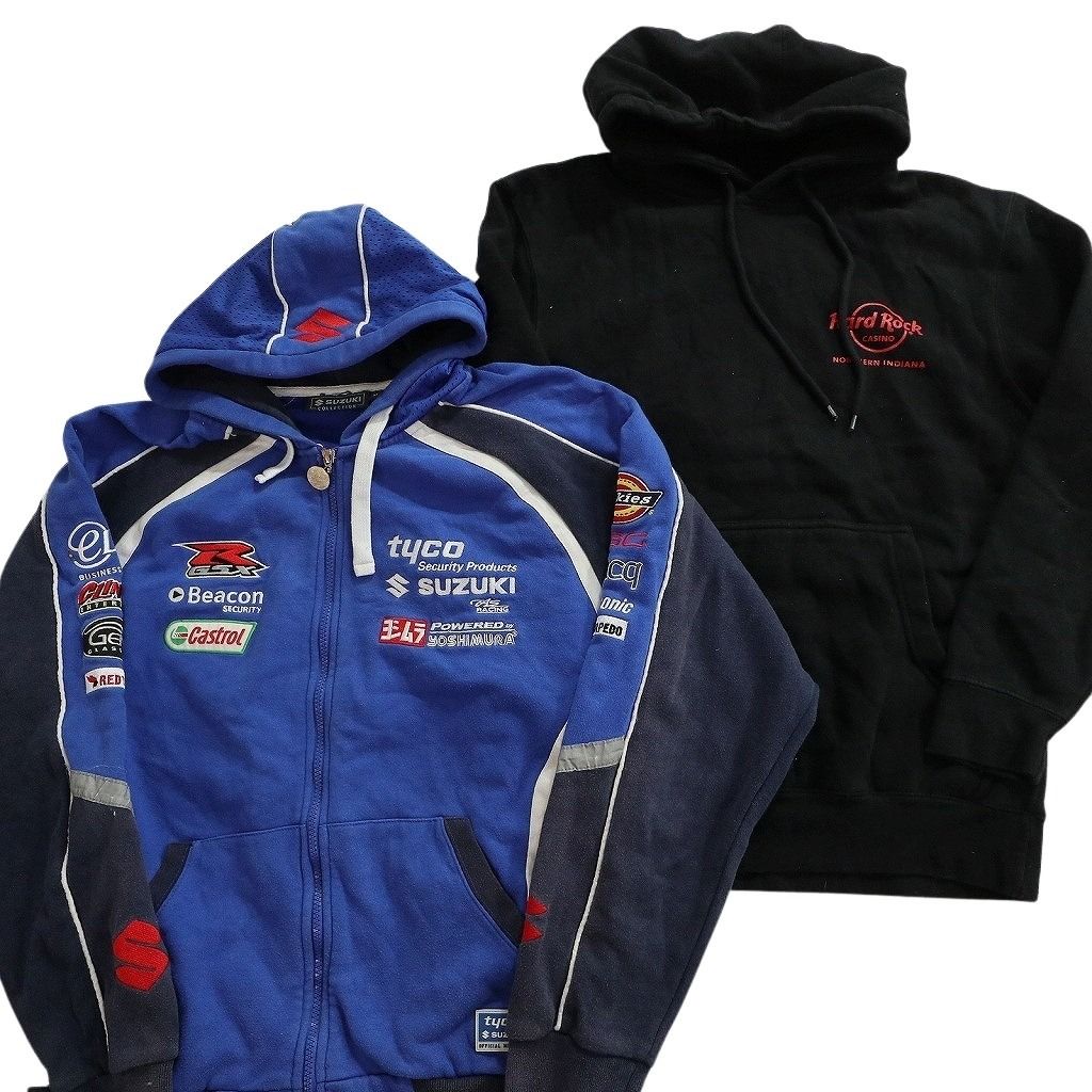 古着卸 まとめ売り 企業ロゴ スウェット 7枚セット (メンズ M ) CAT