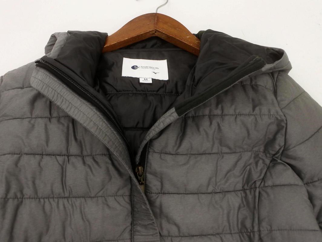 MIZUNO ミズノ 中綿 コート sizeM/グレー ◇□ レディース - メルカリ