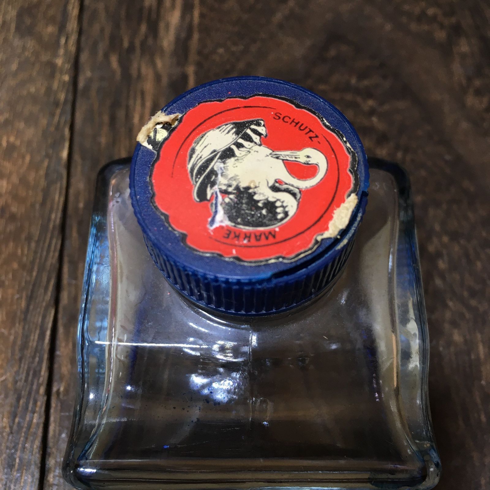 ペリカン 万年筆インク 瓶 GUNTHER WAGNER 雑貨 ボトル W GERMANY