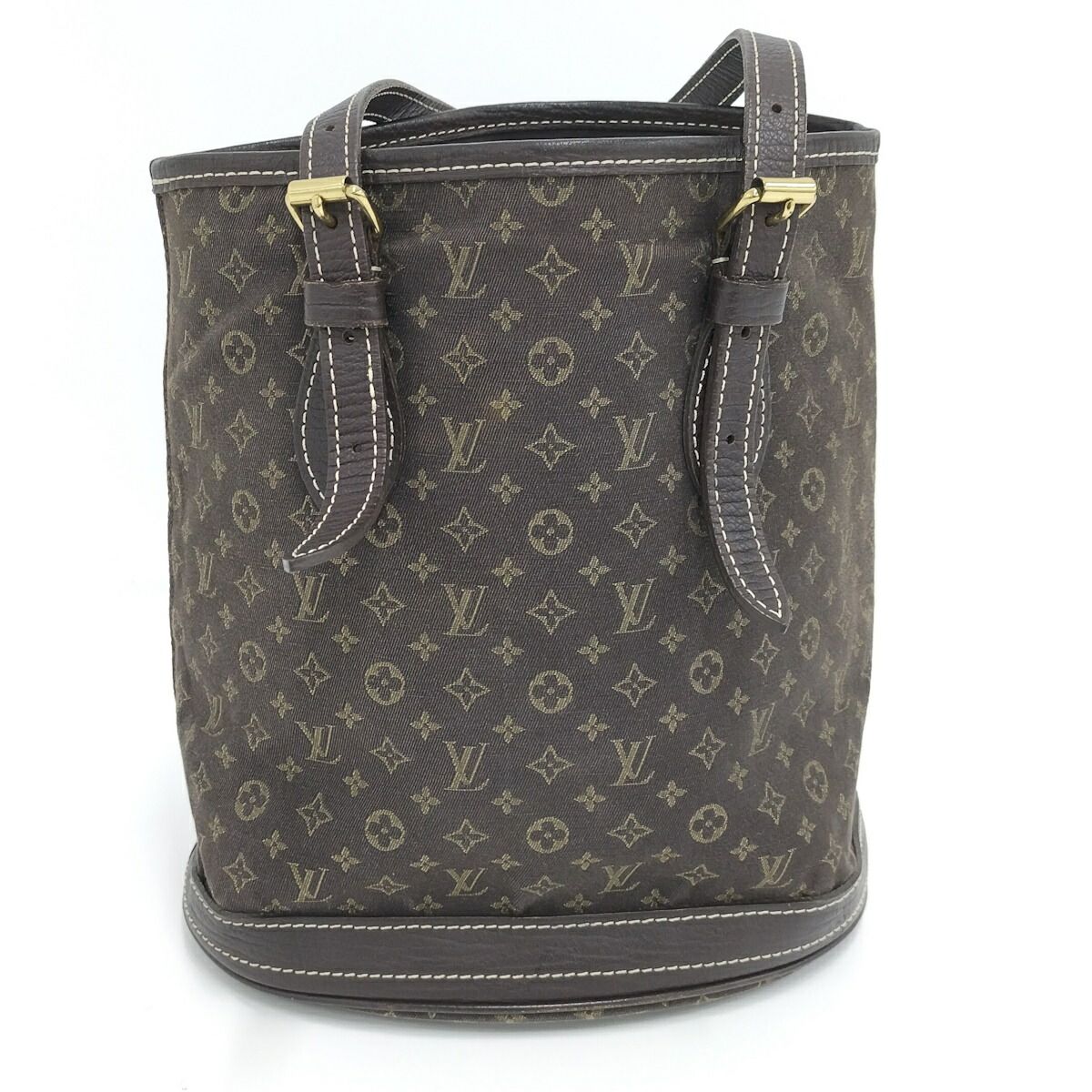 LOUIS VUITTON バケットPM ハンドバッグ モノグラム ミニラン M95226