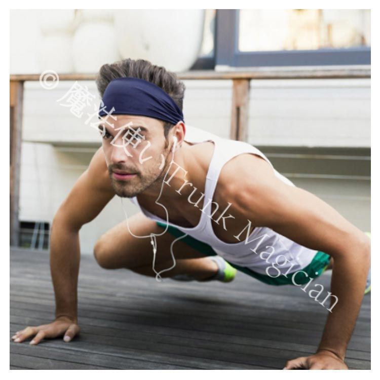 新品未使用】ヘアバンド スポーツ 吸水 メンズ レディース 男女兼用 春