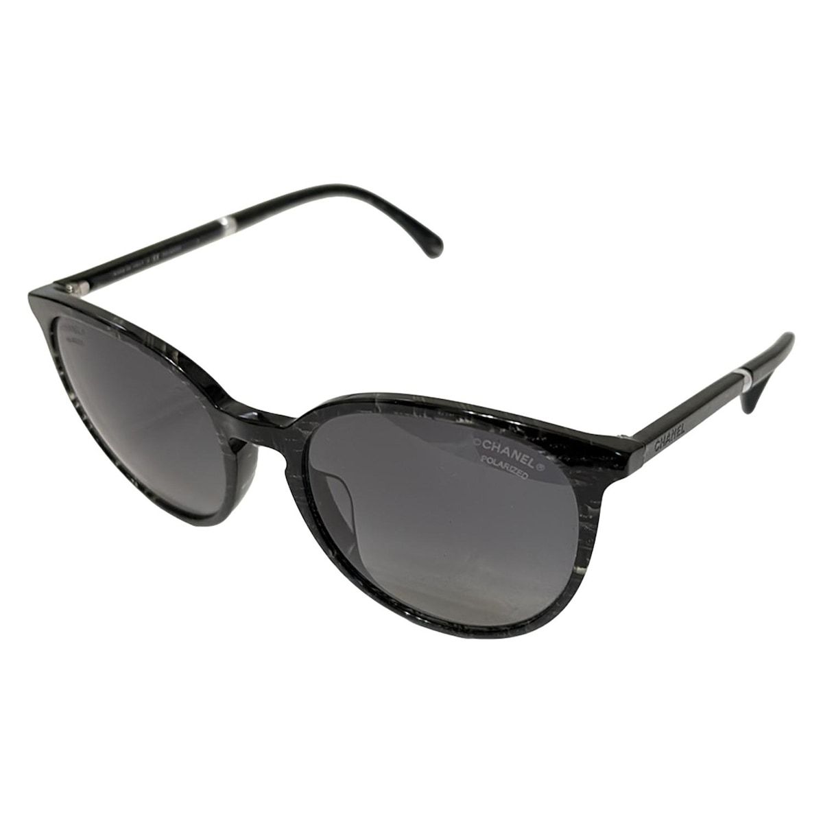 CHANEL(シャネル) サングラス - 5394-H-A 黒×クリア×シルバー フェイク