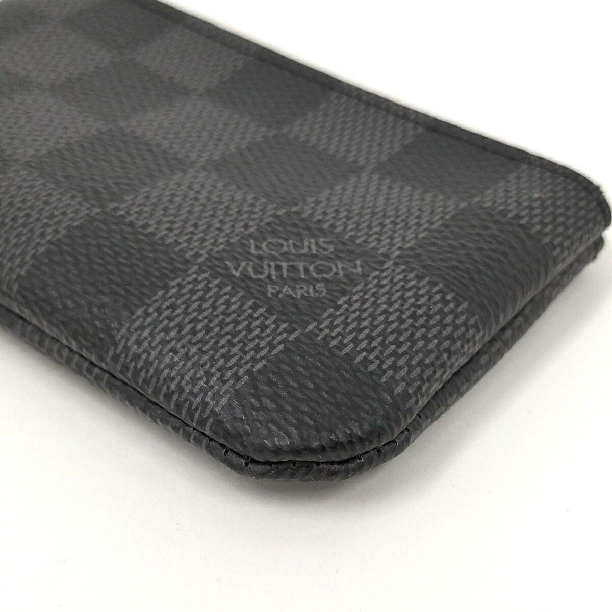 新品未使用ルイ・ヴィトンダミエ グラフィットポシェット クレN60155 ルイヴィトン ダミエグラフィット ポシェット・クレ N60155 (Louis