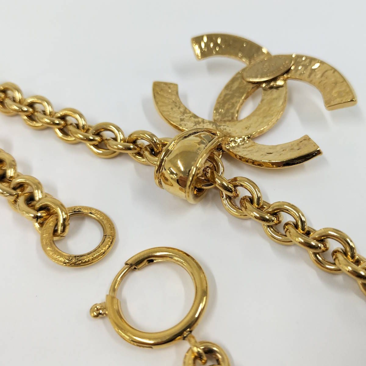 CHANEL ネックレス ココマーク ロゴ メッキ ゴールド 94P - メルカリ